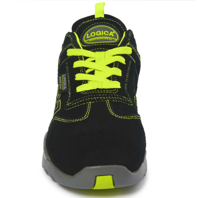 Scarpe Antinfortunistiche FORUM S1P SRA Metal Free – Pelle Scamosciata Nero/Giallo