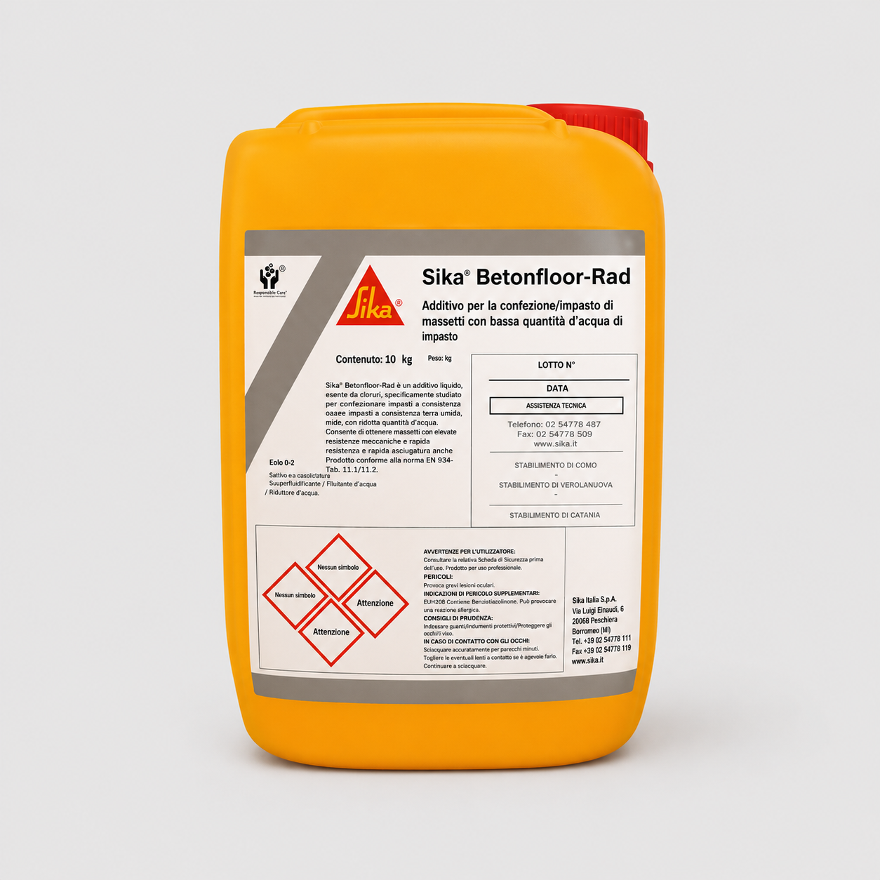 Additivo per massetti Sika® Betonfloor RAD 5Kg