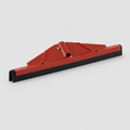 Rastrello a doppia gomma mousse intercambiabile 50cm