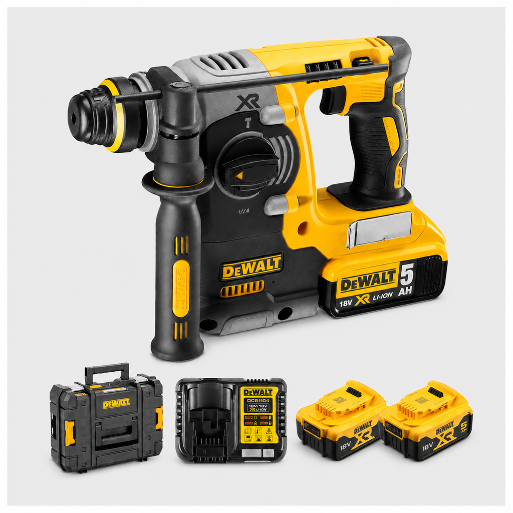 Trapano Tassellatore DeWALT DCH273 18V XR Brushless Kit Completo