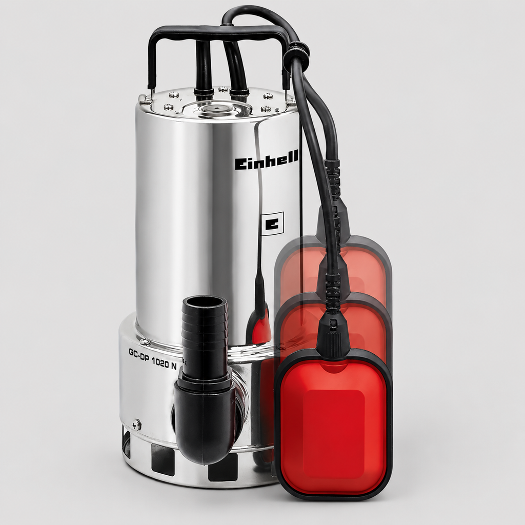 Pompa Sommersa per Acque Sporche in Acciaio Inox EINHELL GC-DP 1020 N