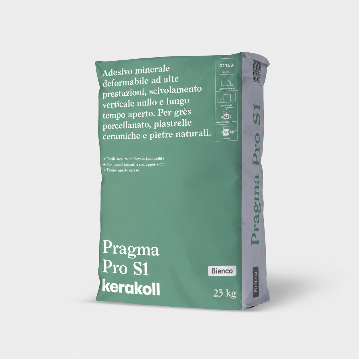 Adesivo Kerakoll Pragma Pro S1 25Kg Bianco