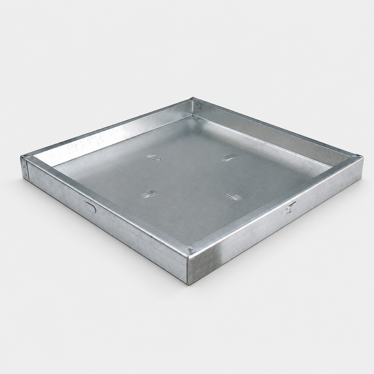 Sigillo Zincato a Caldo Serie Pesante 600x600 mm H 50 mm
