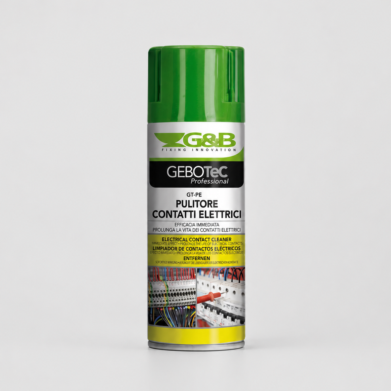 Pulitore Contatti Elettrici Spray GEBOTEC Professional GT-PE