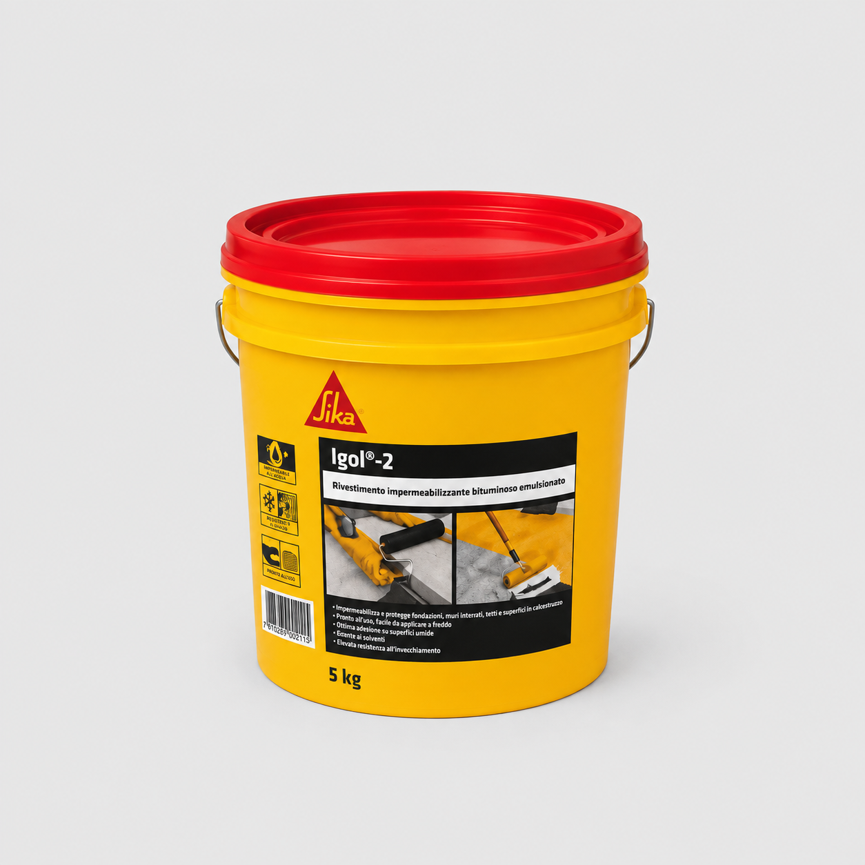 Emulsione bituminosa monocomponente all'acqua Igol®-2 5,5Kg