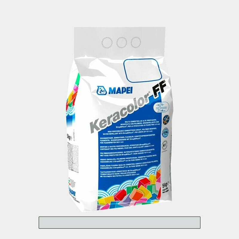 Stucco Cementizio ad Alte Prestazioni per Fughe fino a 6 mm Mapei Keracolor FF 5Kg - 110 Manhattan