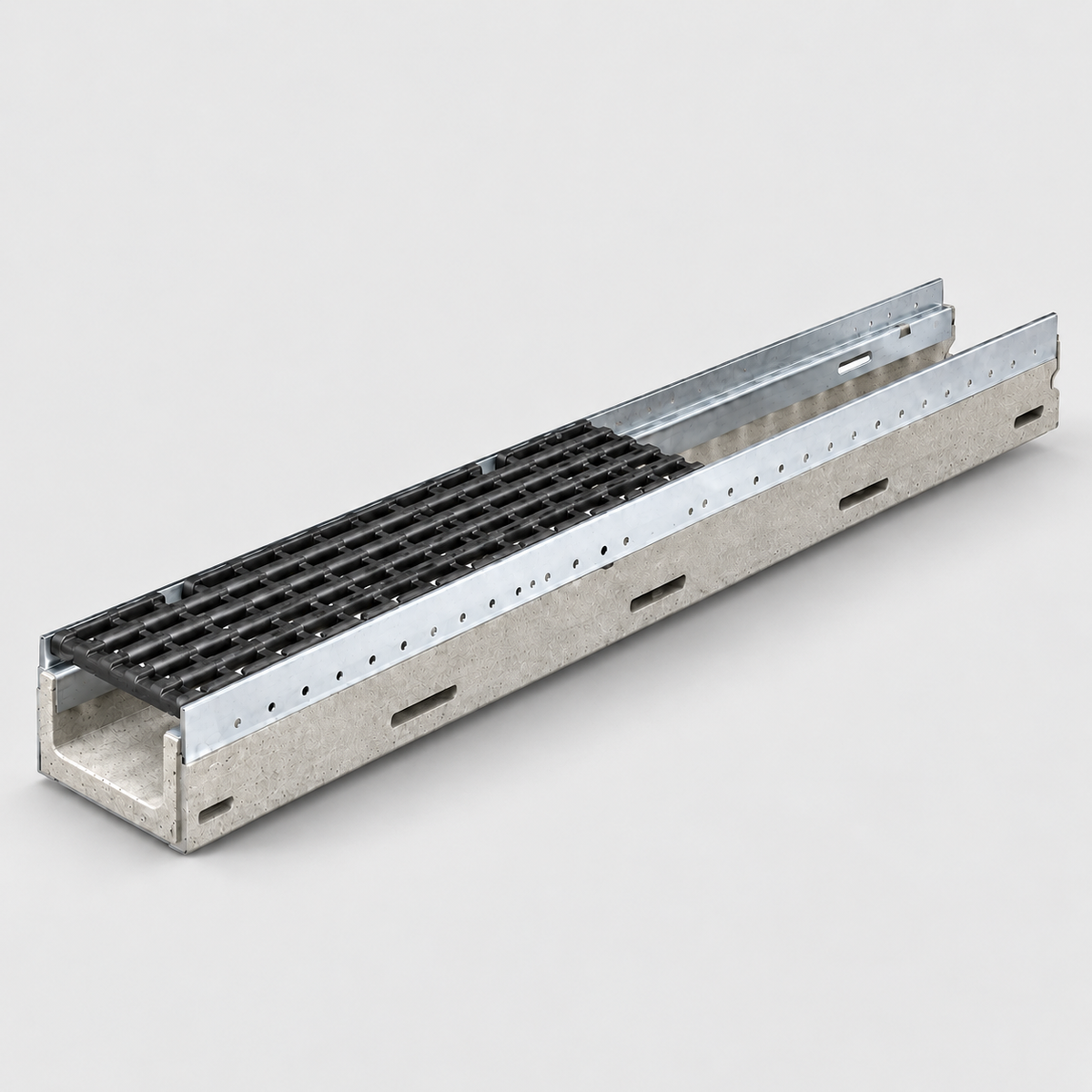 Canale di Drenaggio con Griglia in Ghisa Antitacco C250 – BG-FILCOTEN Tec 100 H135 – 1000 mm (RITIRO IN NEGOZIO)