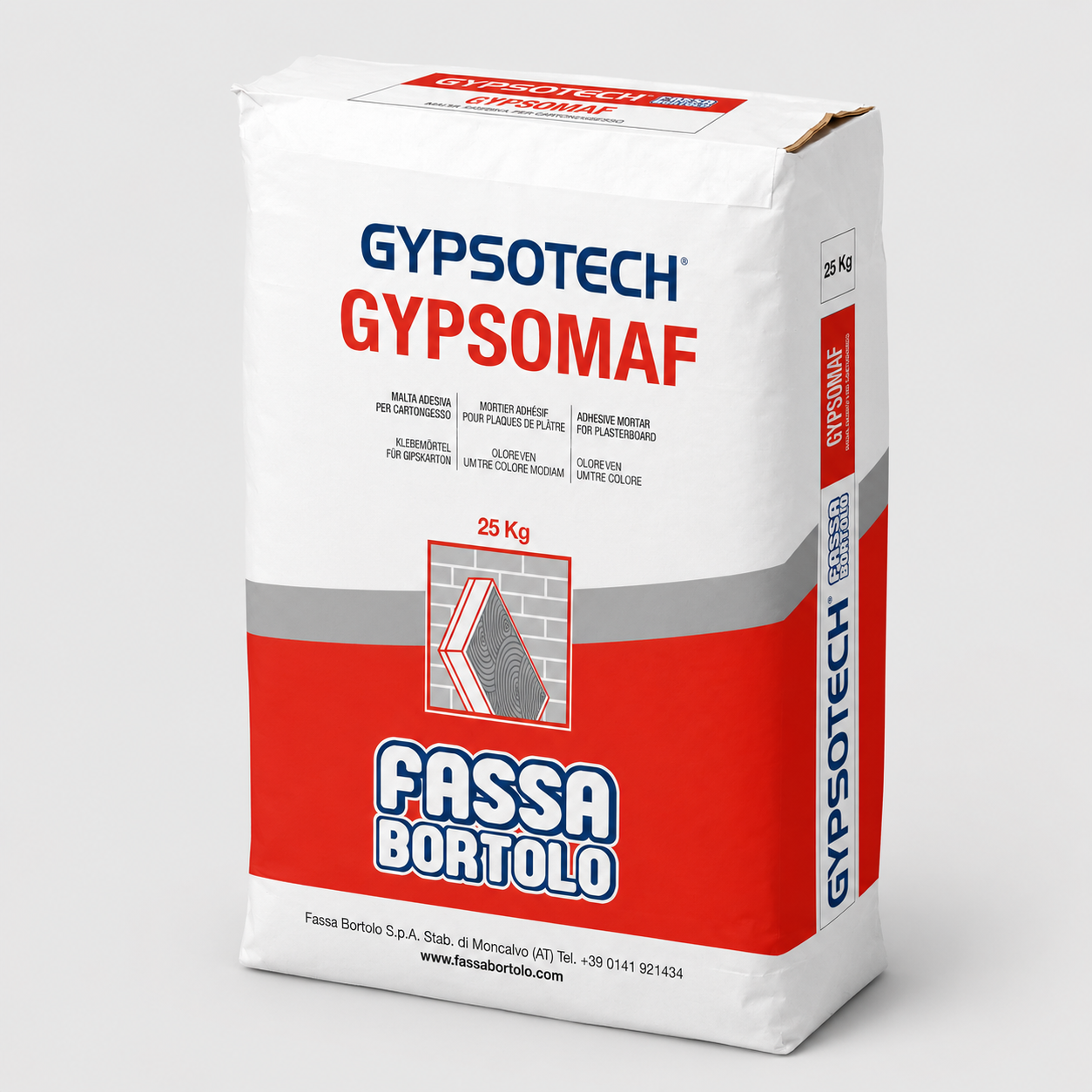 Malta Adesiva per Cartongesso GYPSOMAF 25Kg