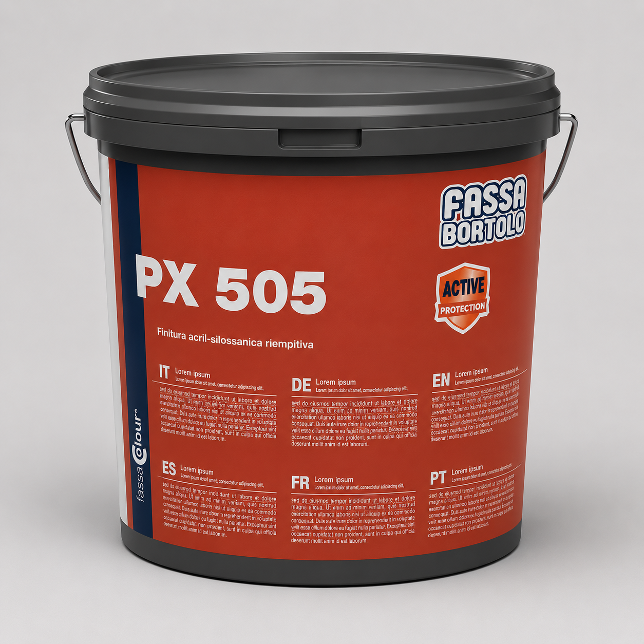 Finitura Acril-silossanica per esterni Fassa PX 505 14Litri Bianco
