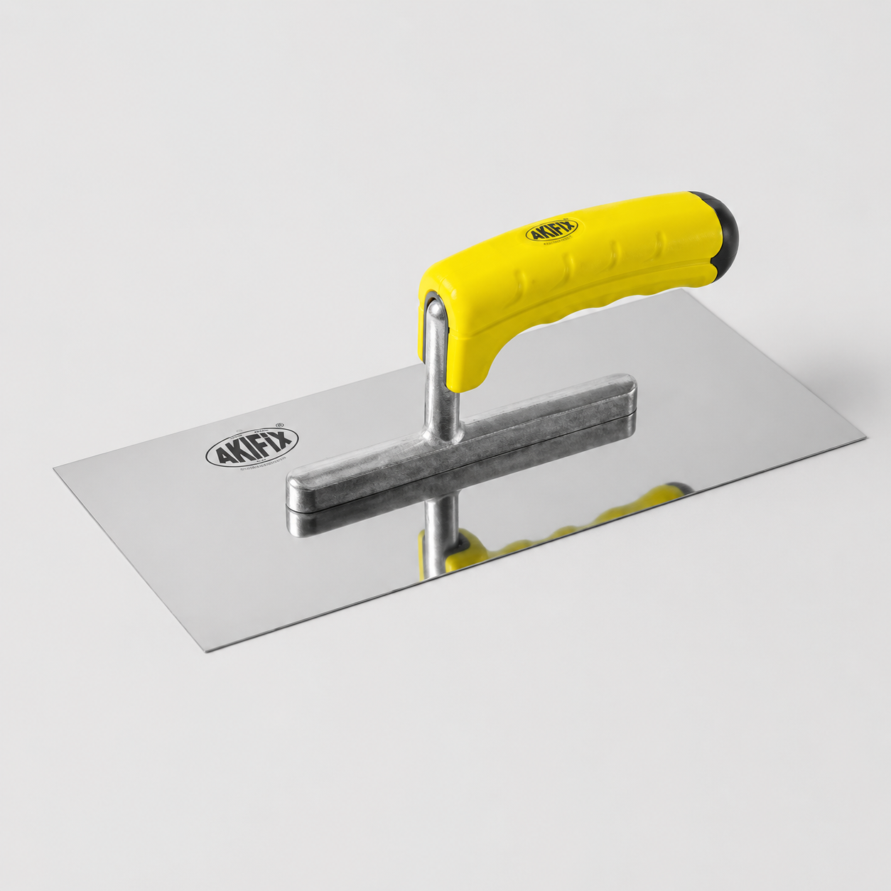 Frattone professionale Akifix in acciaio inox lama piatta 28 x 13cm