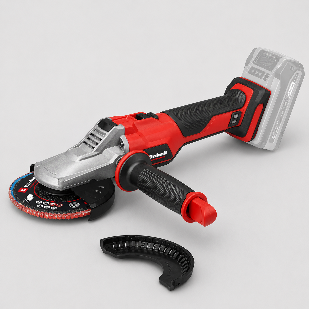 Smerigliatrice Angolare Brushless a Testa Piatta 18V EINHELL PROFESSIONAL TP-AG 18/125 F Li BL-Solo