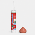 Sigillante Siliconico Acetico Antimuffa ad Alta Elasticità Mapei Mapesil AC - 145 Terracotta