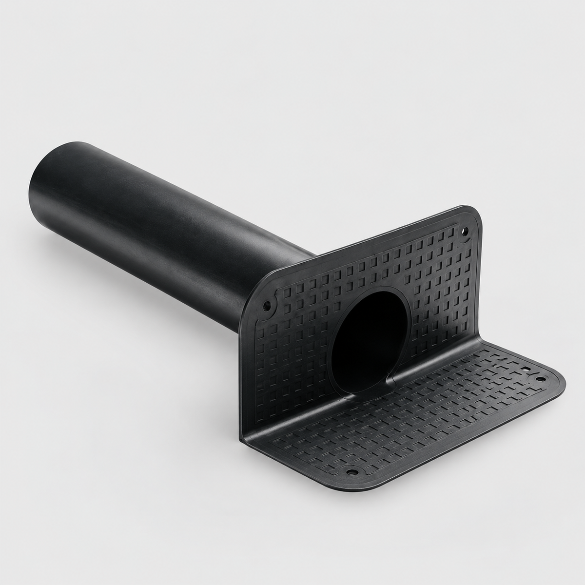 Bocchettone Angolare in TPE con Codolo Tondo L 500 mm per Tubi Ø 100 mm