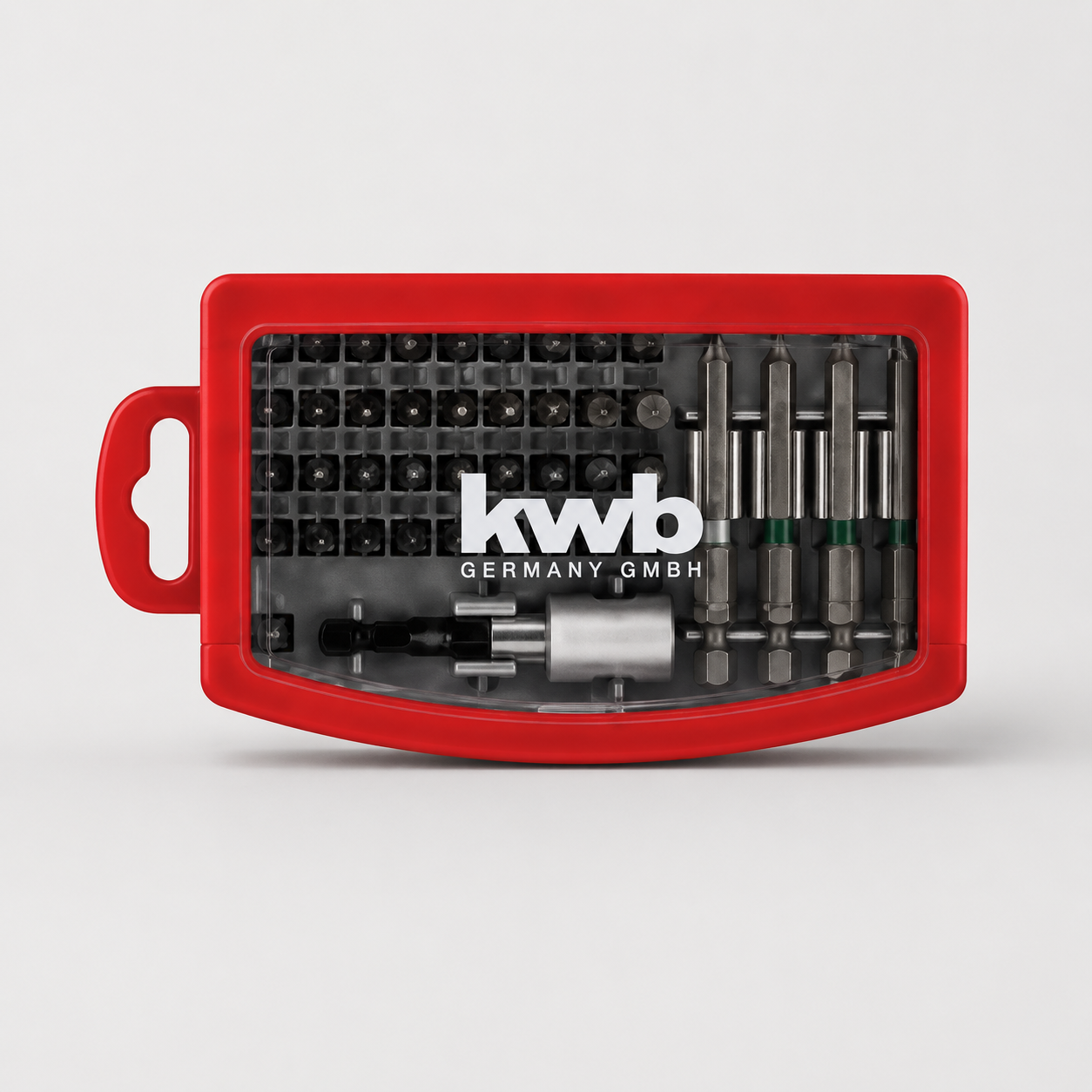 Set Inserti Assortiti S2 con Portabit Magnetico e Clip da Cintura – 42 Pezzi KWB CLASSIC