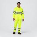 Completo Antipioggia Alta Visibilità Giallo NORAINHV/G - Logica Professional