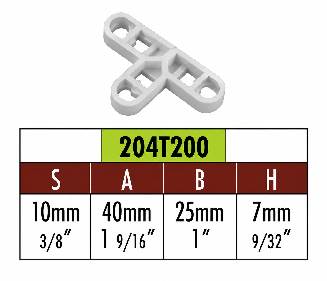 Distanziatori a T Raimondi fuga 10mm 200pezzi