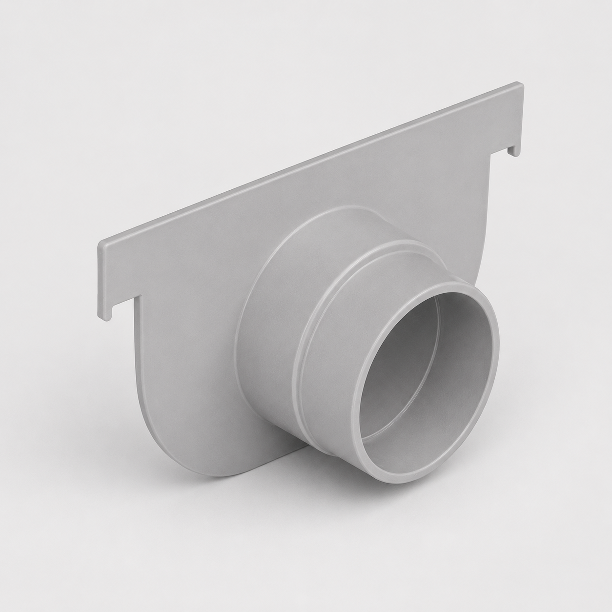 Testata terminale in PVC per canale Pratiko 200 - Altezza 115 mm