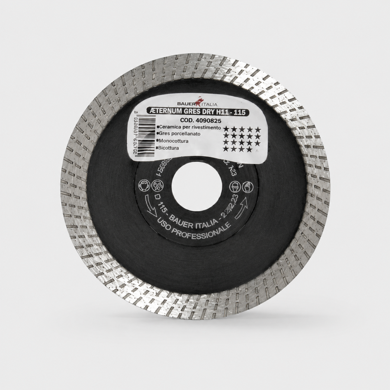 Disco diamantato Æternum Gres Dry H11 Ø 115 mm