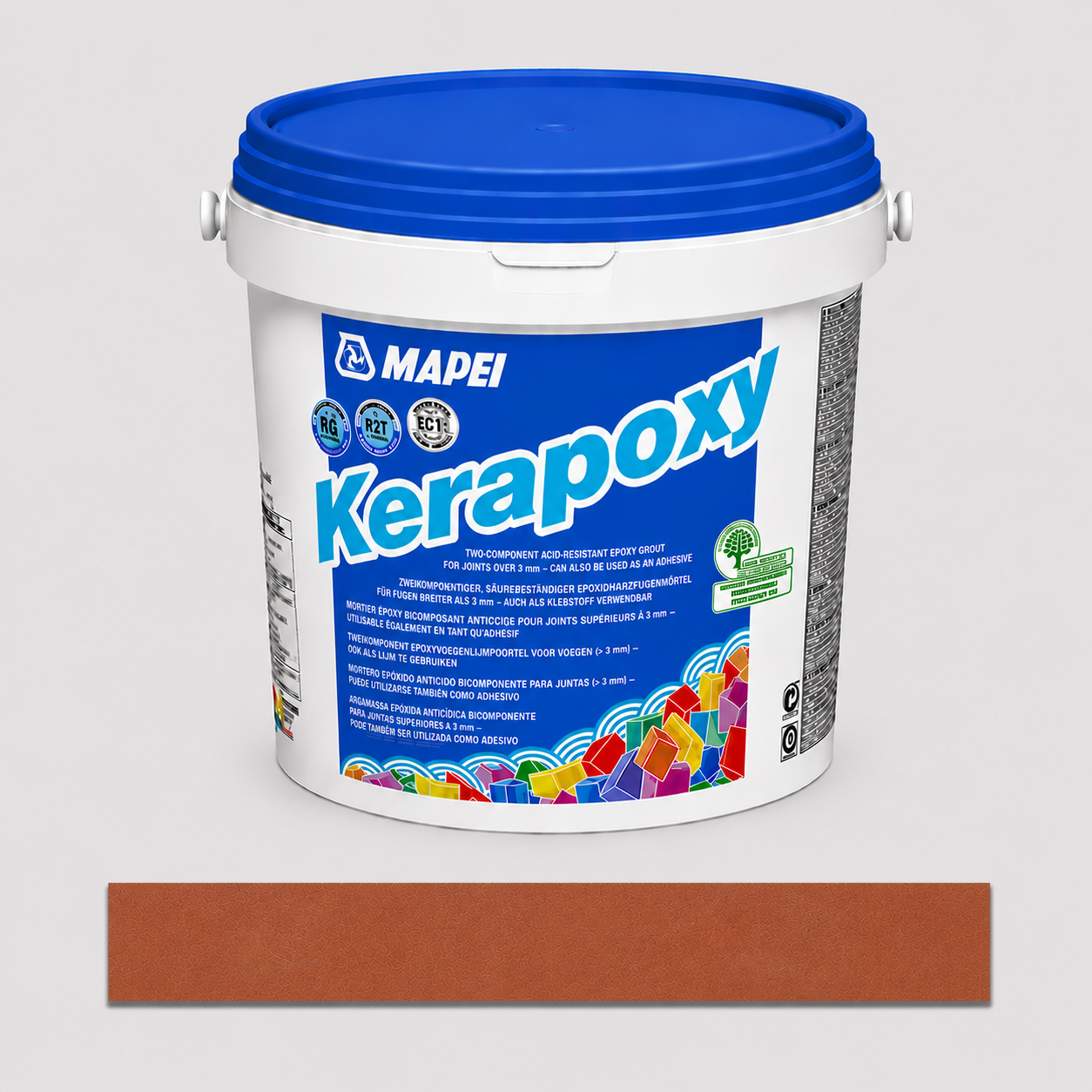 Stucco Epossidico Bicomponente Mapei Kerapoxy 5Kg - 145 Terra di Siena