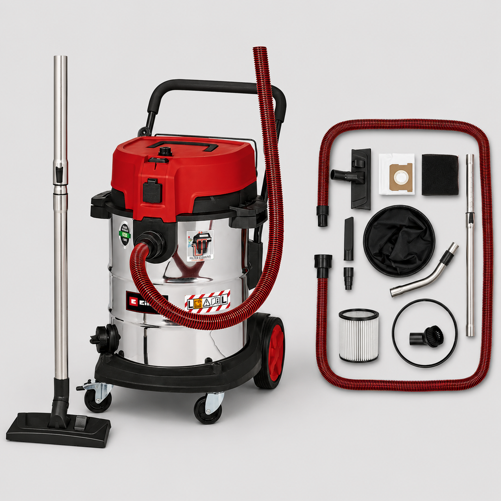 Aspiratore Solidi e liquidi Einhell TE-VC 2350 SACL – 1600 W, 50 L