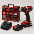 Trapano Avvitatore a Batteria con Kit Accessori EINHELL TE-CD 18/40 Li +69 (2x2,0 Ah)