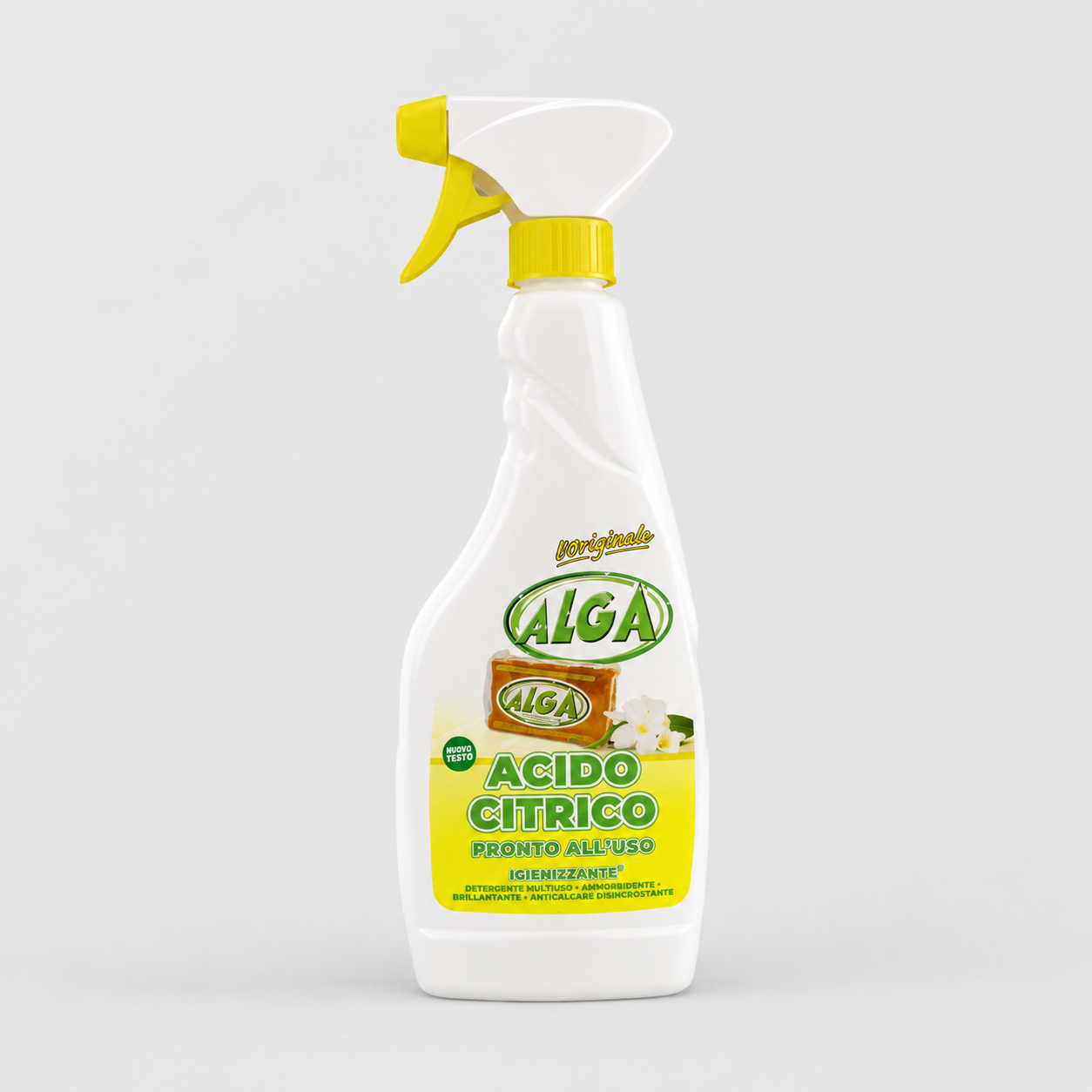 Acido Citrico Spray Pronto all'Uso Igienizzante ALGA 500ml