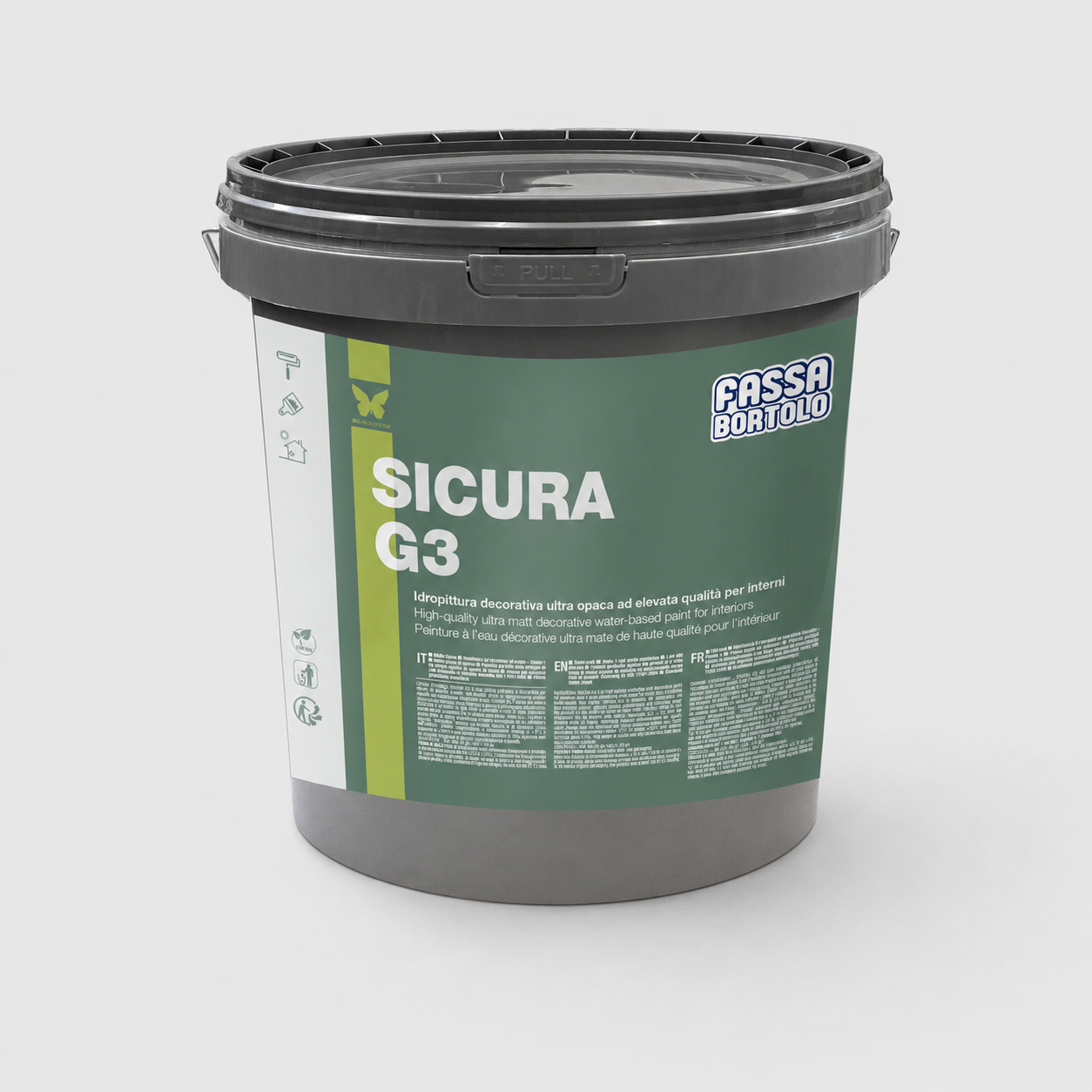 Idropittura opaca Fassa Sicura G3 10Litri