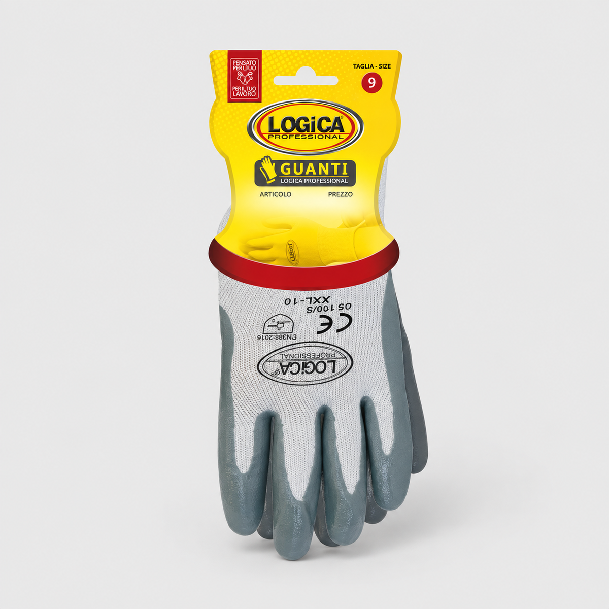 Guanti da Lavoro in Poliestere Spalmati in Nitrile GS110/S