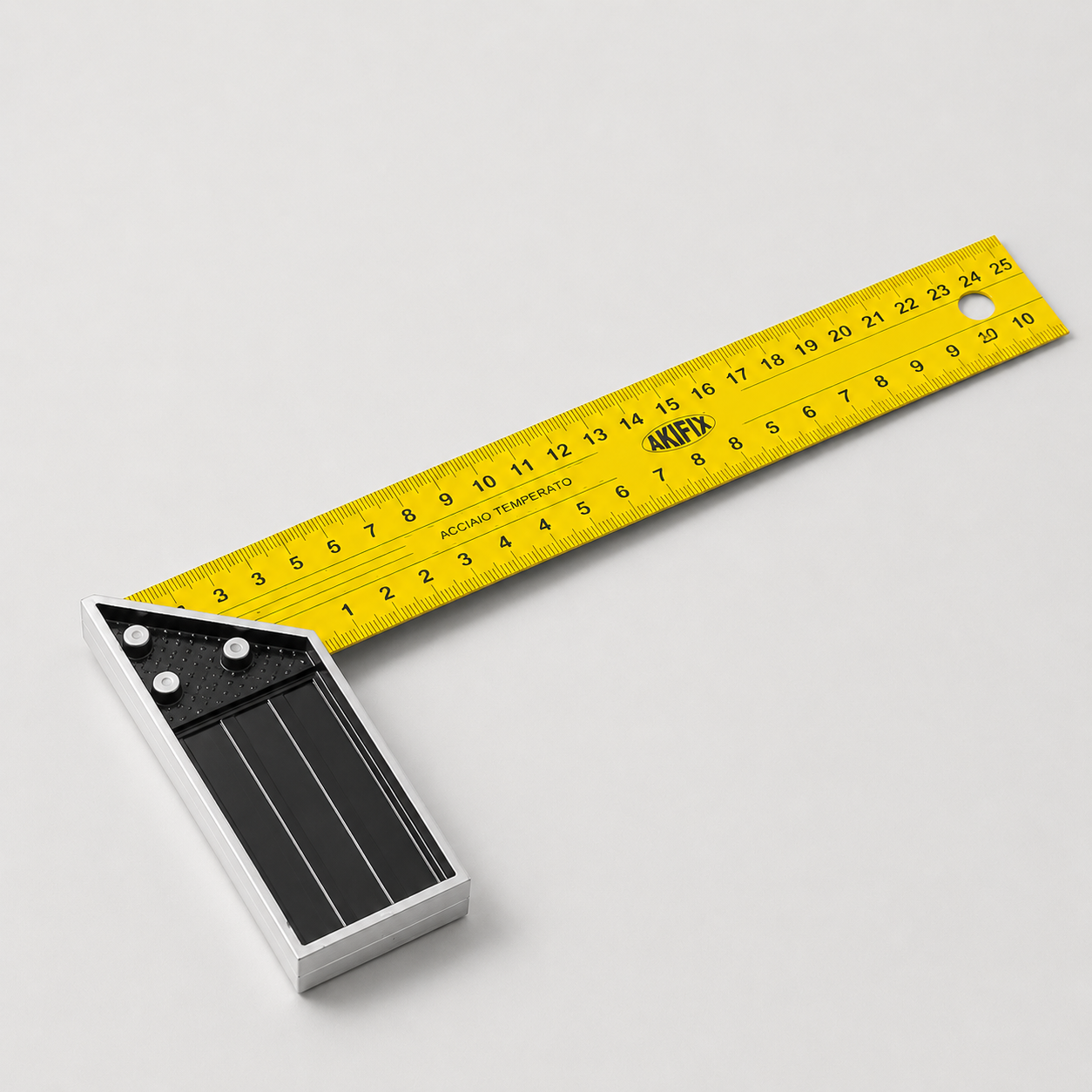 Squadra graduata Akifix per cartongessista 250mm