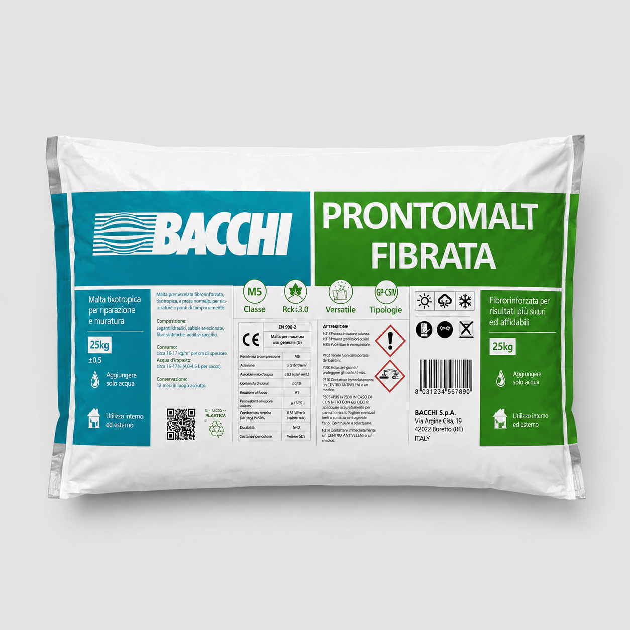 Prontomalt Malta Bastarda Fibrata Bacchi M5 – Sacco 25 kg (RITIRO IN NEGOZIO)