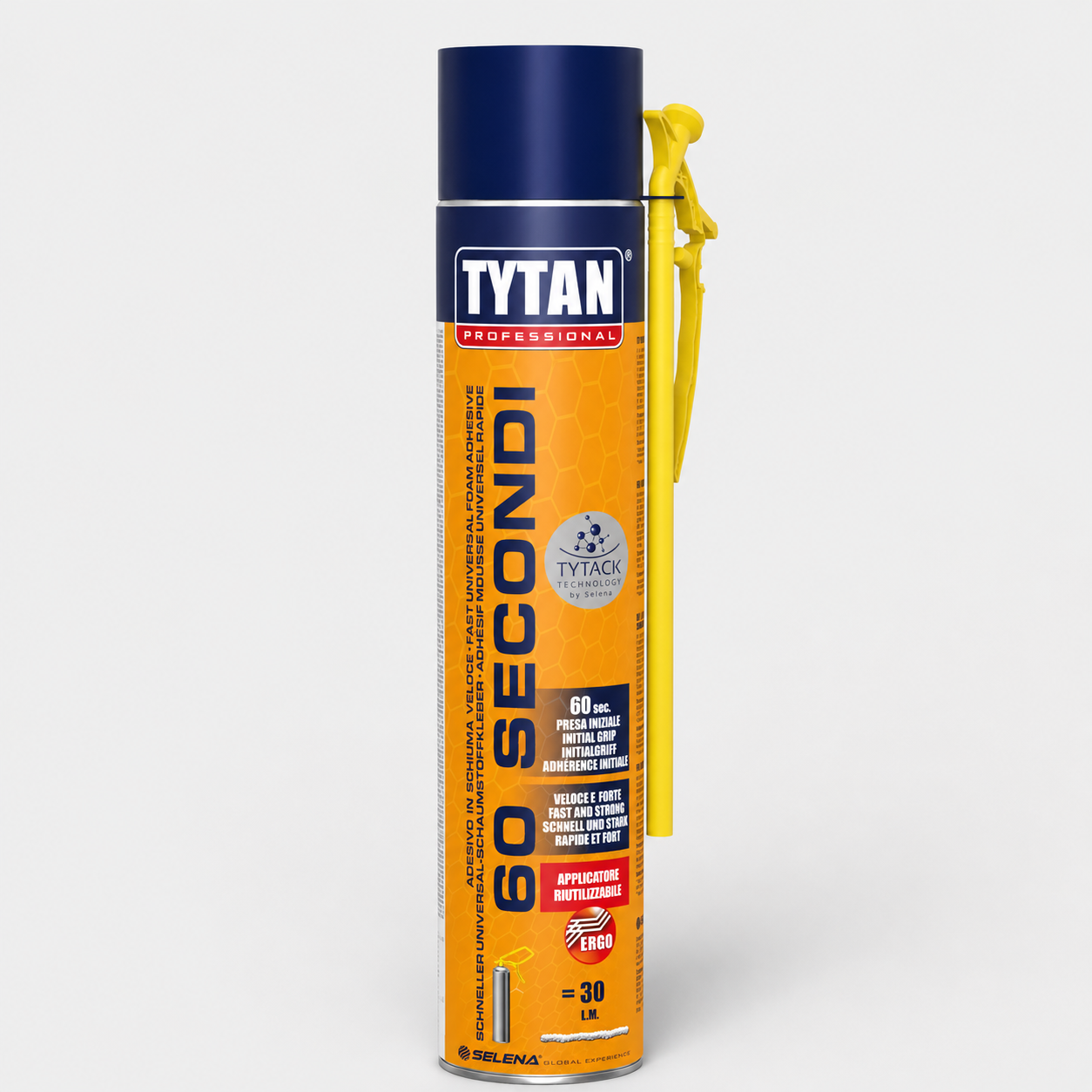 Adesivo a Schiuma Veloce Manuale 750 ml TYTAN Professional 60 Secondi