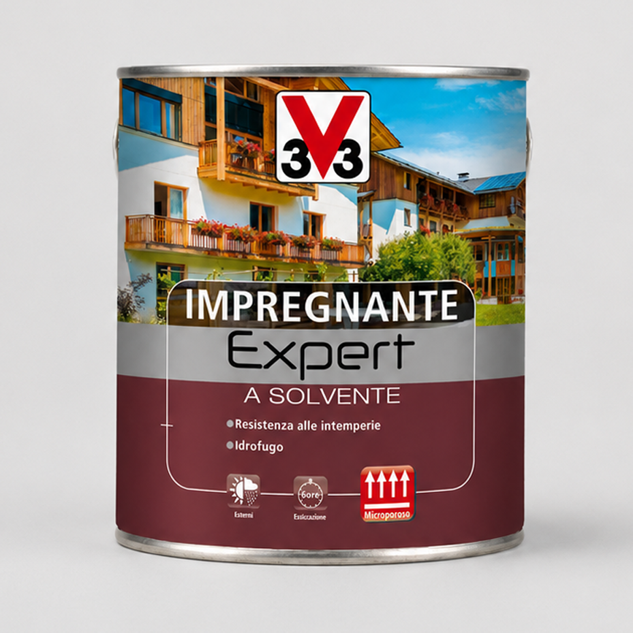 Impregnante al solvente Expert Noce Chiaro 2,50Litri