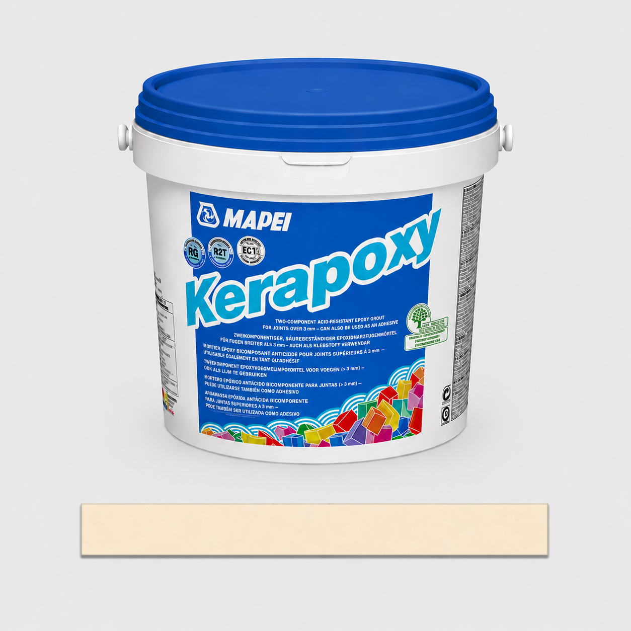 Stucco Epossidico Bicomponente Mapei Kerapoxy 5Kg - 132 Beige 2000
