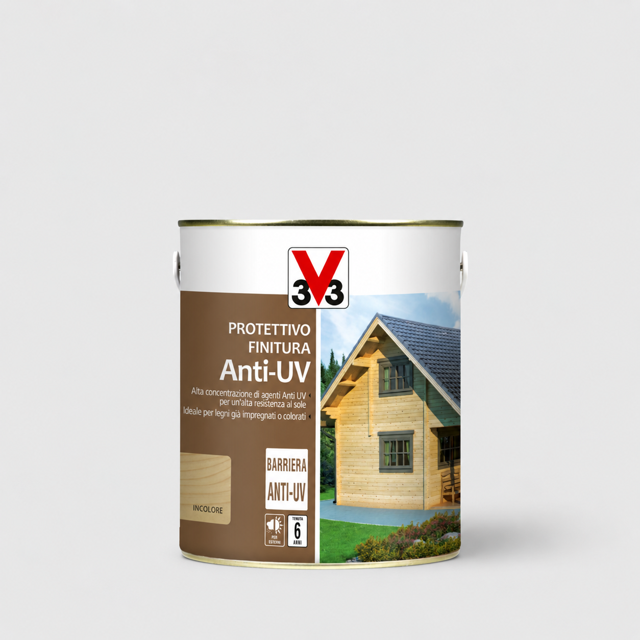 Protettivo e finitura Anti-UV Incolore 0,75Litri