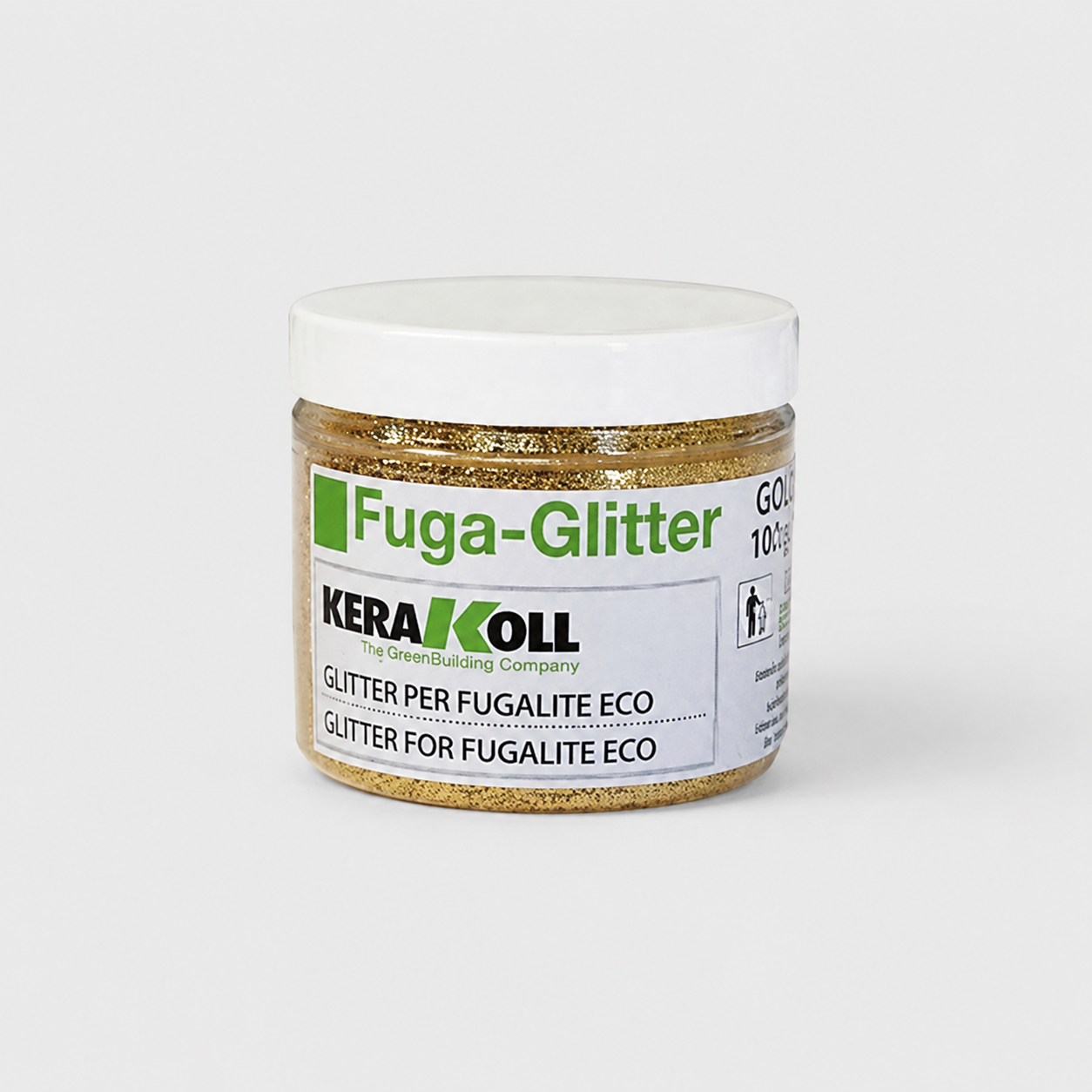 Additivo glitterato per fughe decorative Fuga-Glitter gold