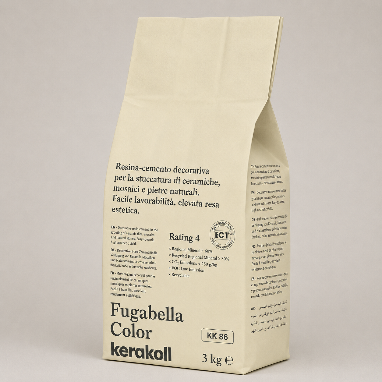 Stucco per fughe Fugabella Color 3Kg KK86