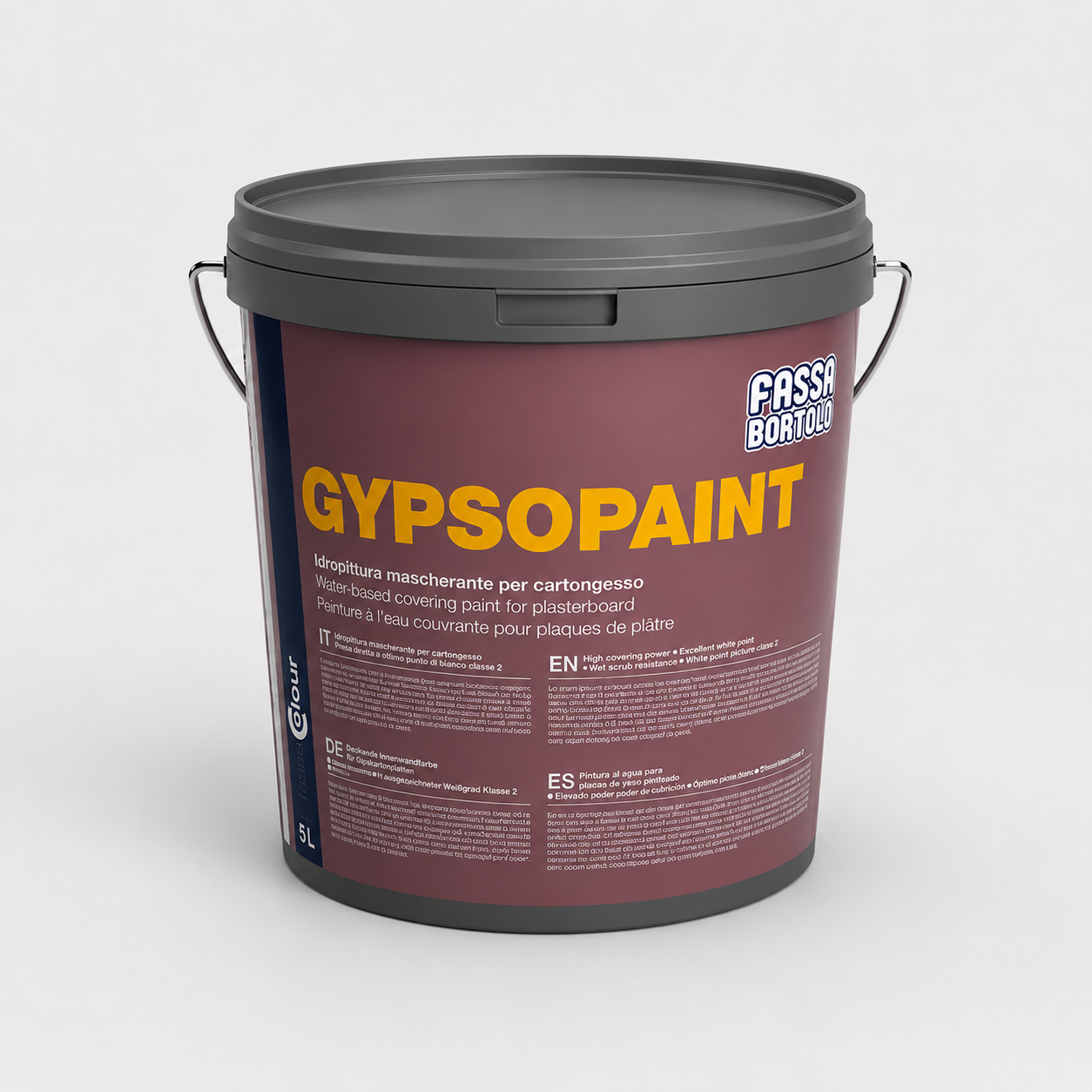 Idropittura Fassa Gypsopaint per cartongesso 5litri