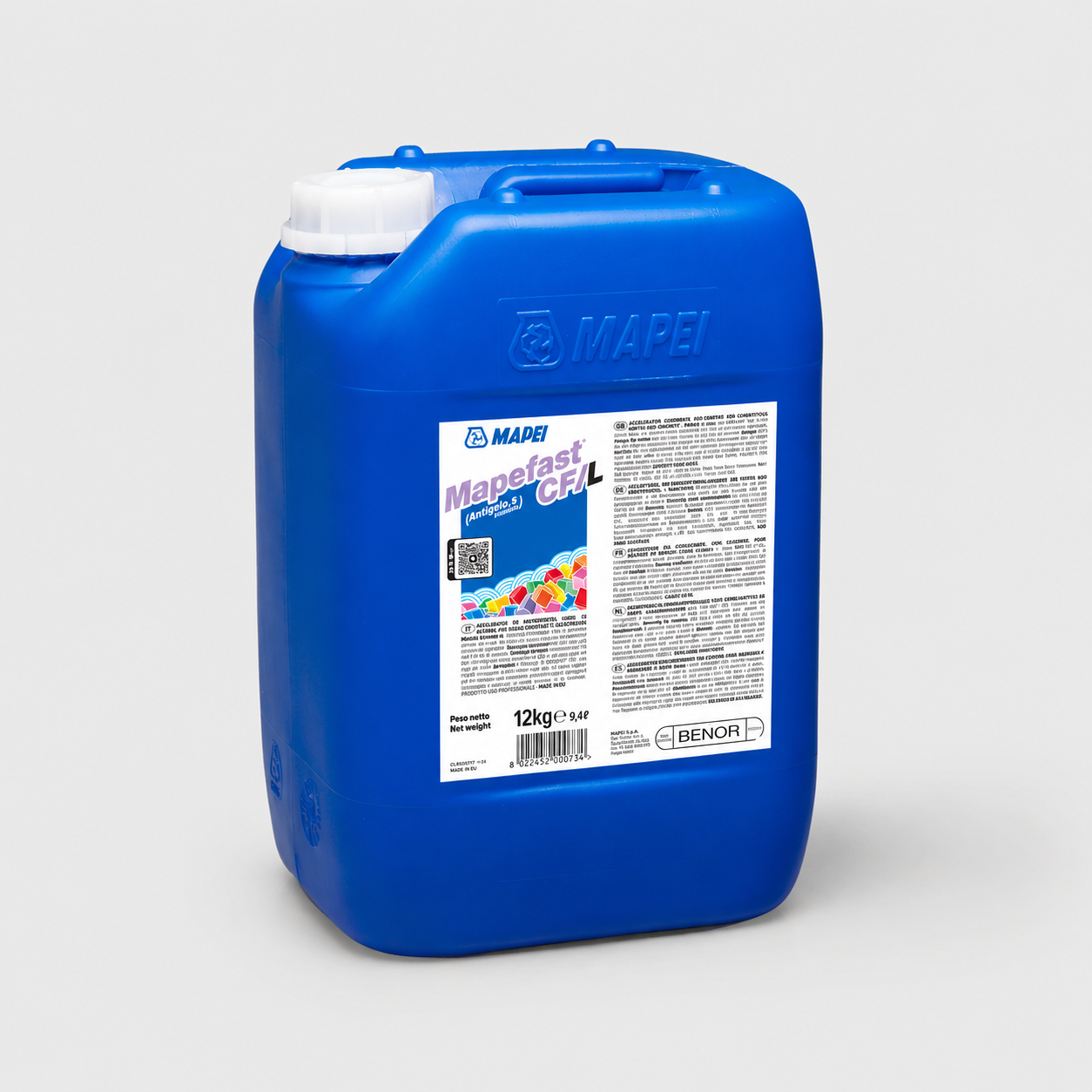 Additivo Antigelo Accelerante per Calcestruzzo e Malte Cementizie MAPEI Mapefast CF/L