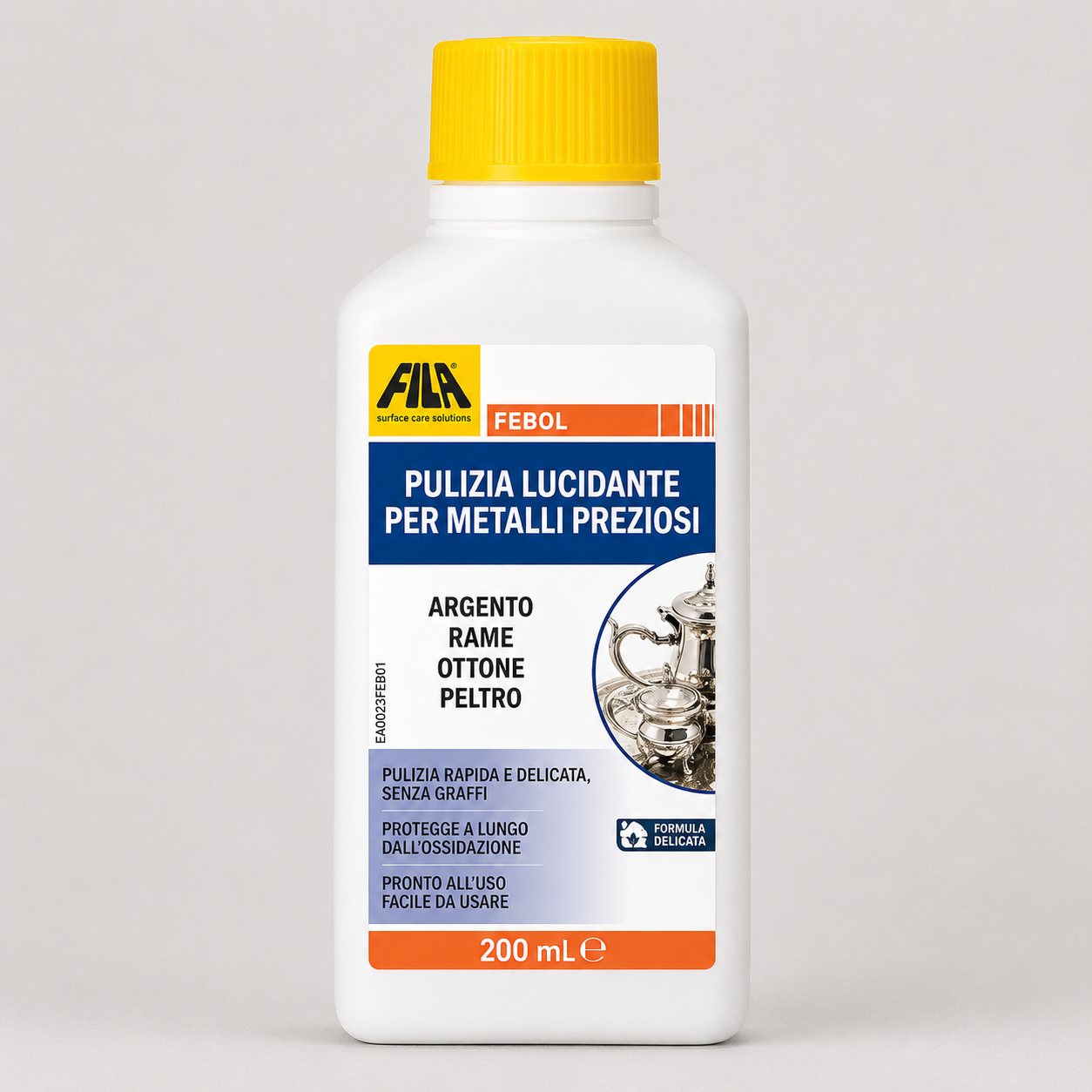 Polish Lucidante per Metalli Preziosi Fila Febol 200 ml