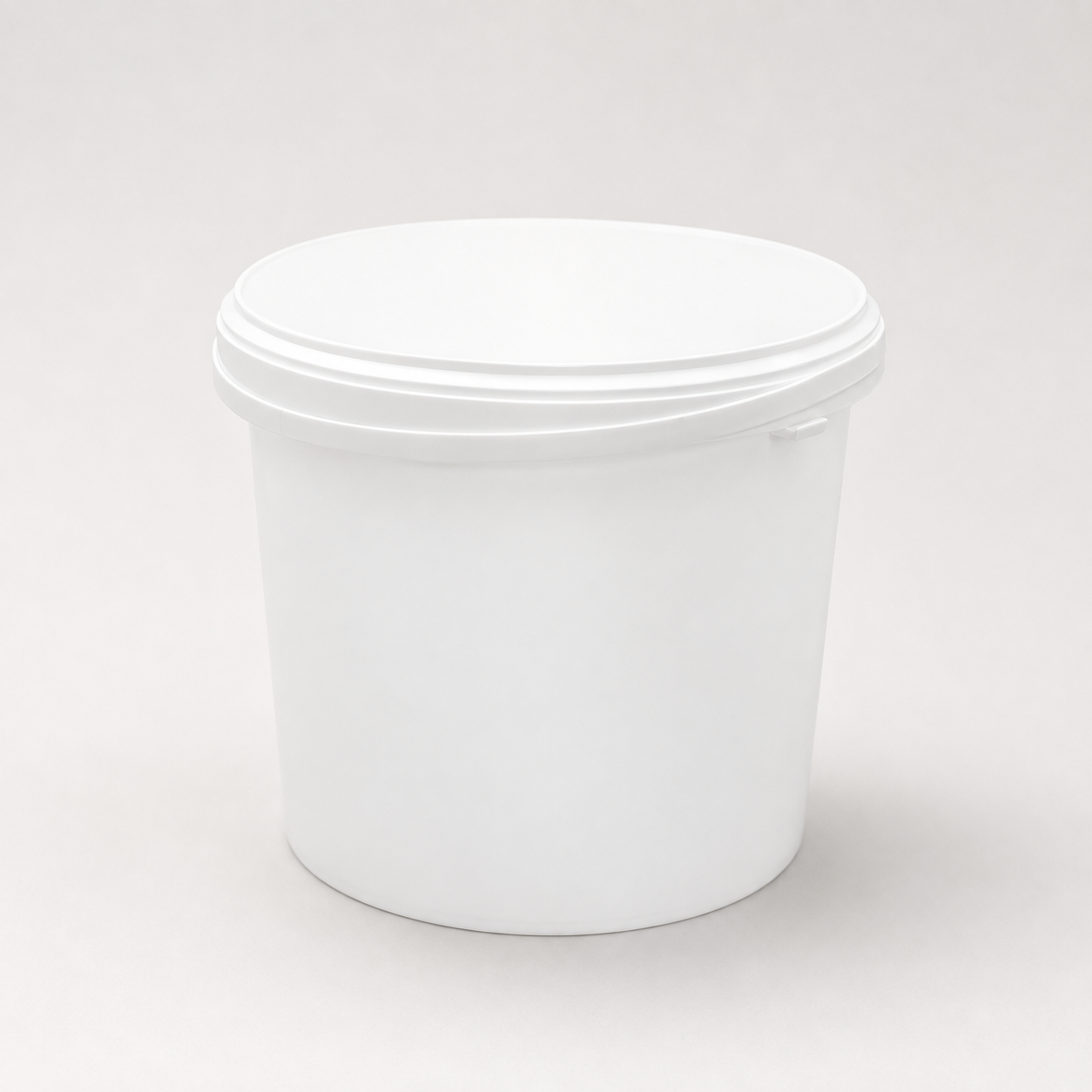 Secchio in Plastica Bianco 5 Litri – PP per Uso Alimentare con manico