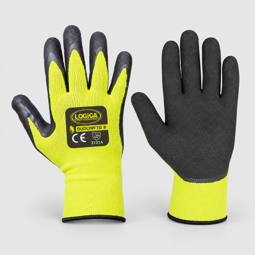 Guanti da lavoro sintetici spalmati in nylon DUCK/HV
