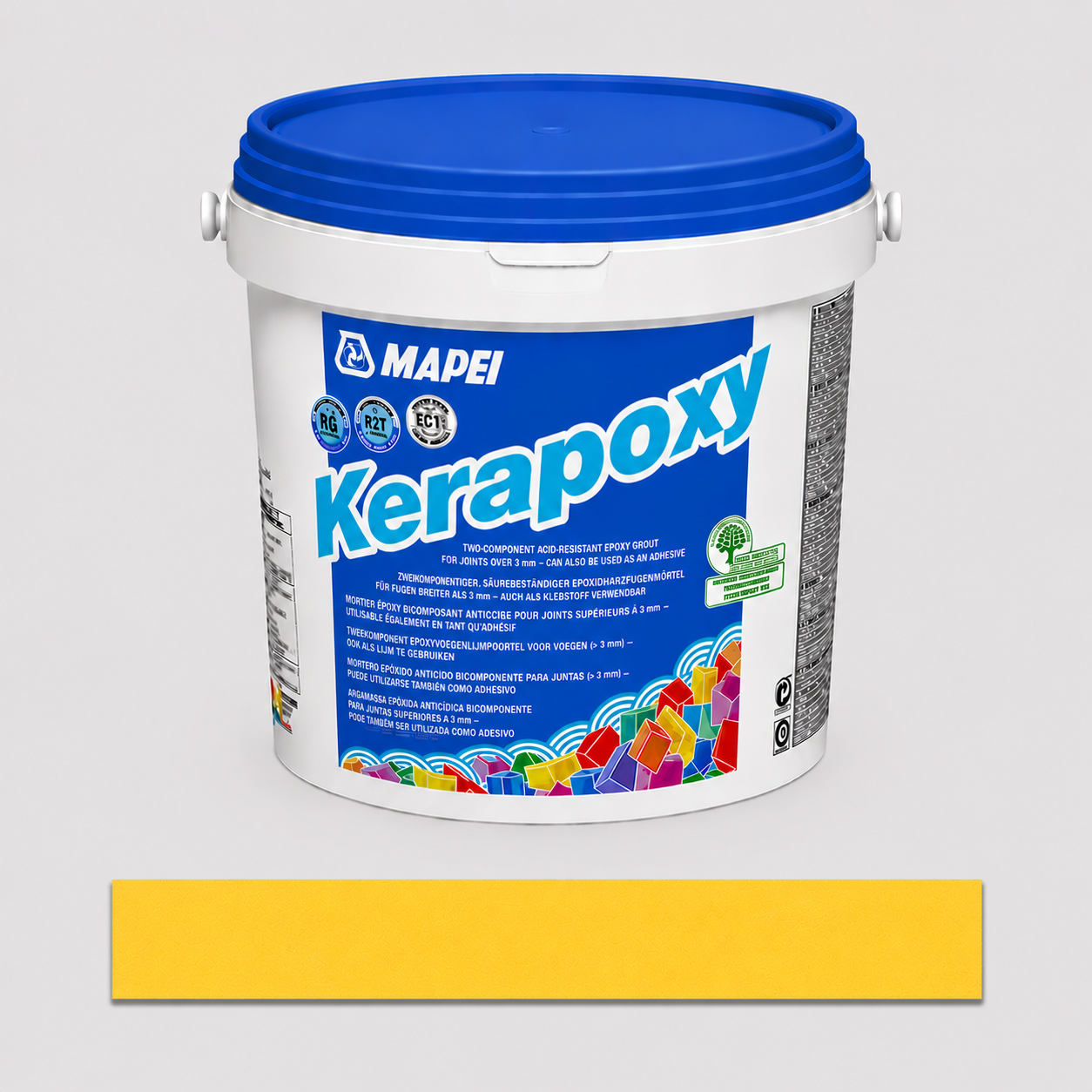 Stucco Epossidico Bicomponente Mapei Kerapoxy 5Kg - 150 Giallo