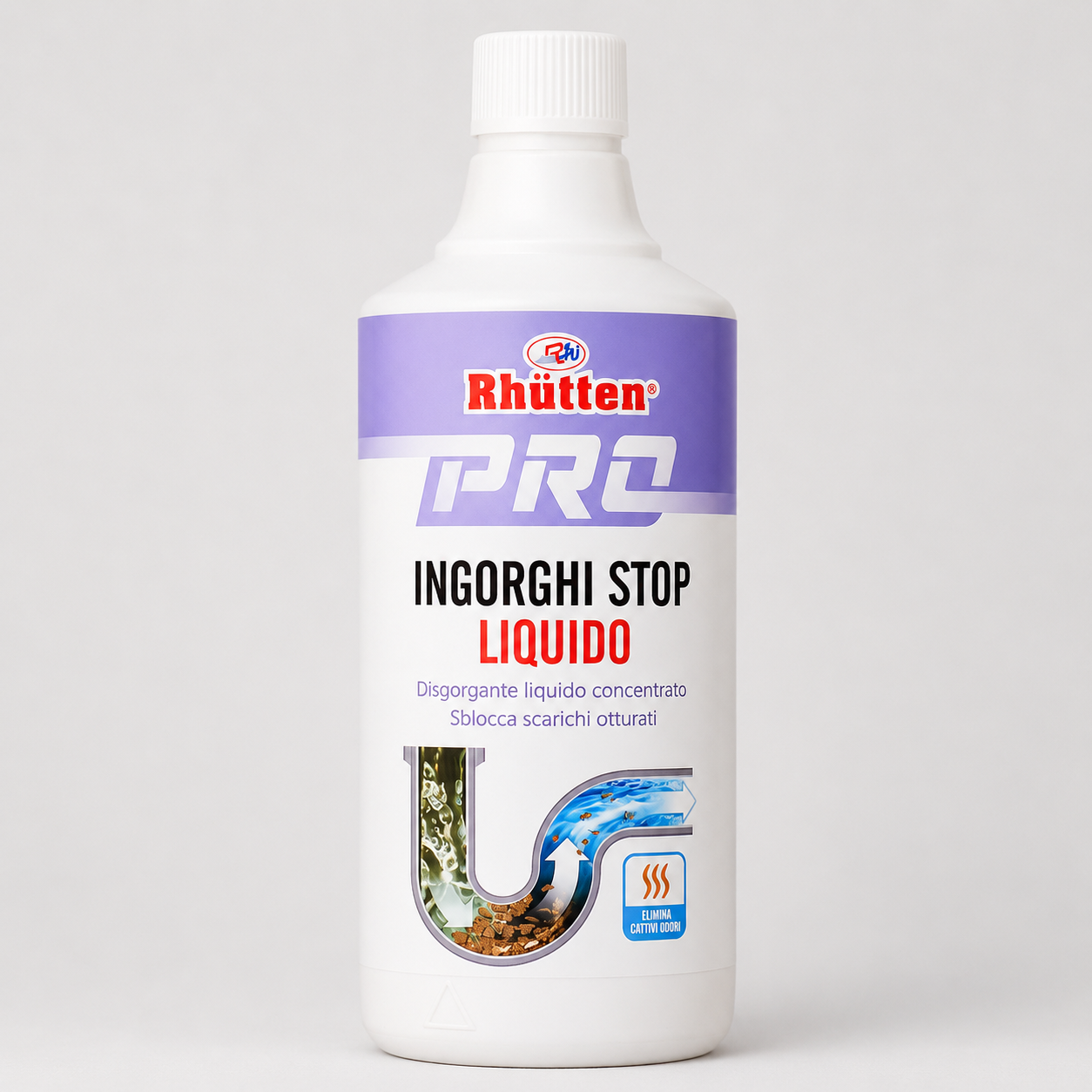 Sgorgante Rhutten Pro Ingorghi Stop Liquido 1000ml