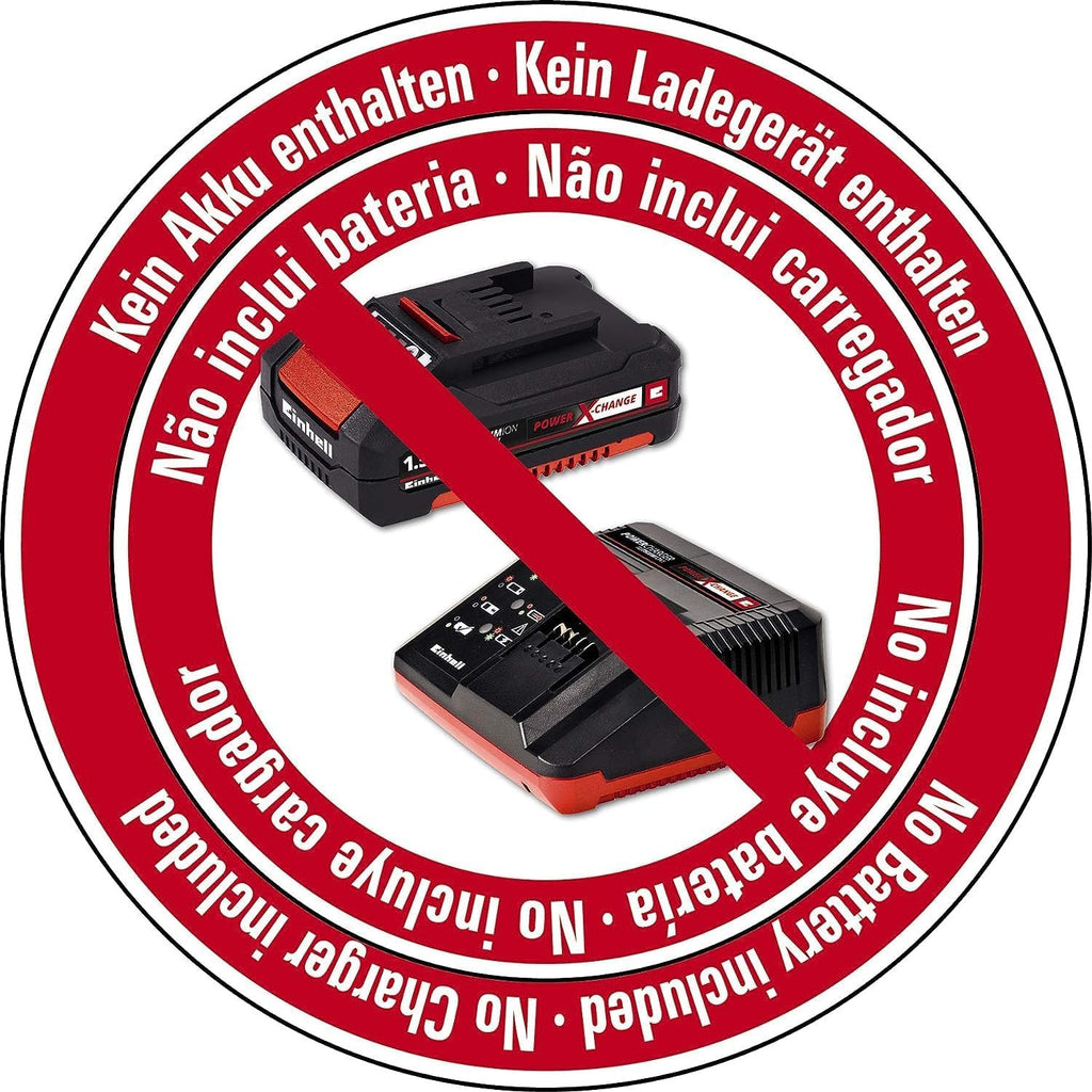 Levigatrice orbitale a batteria Einhell TE-OS 18/1 LI-SOLO – POWER X-CHANGE 18V