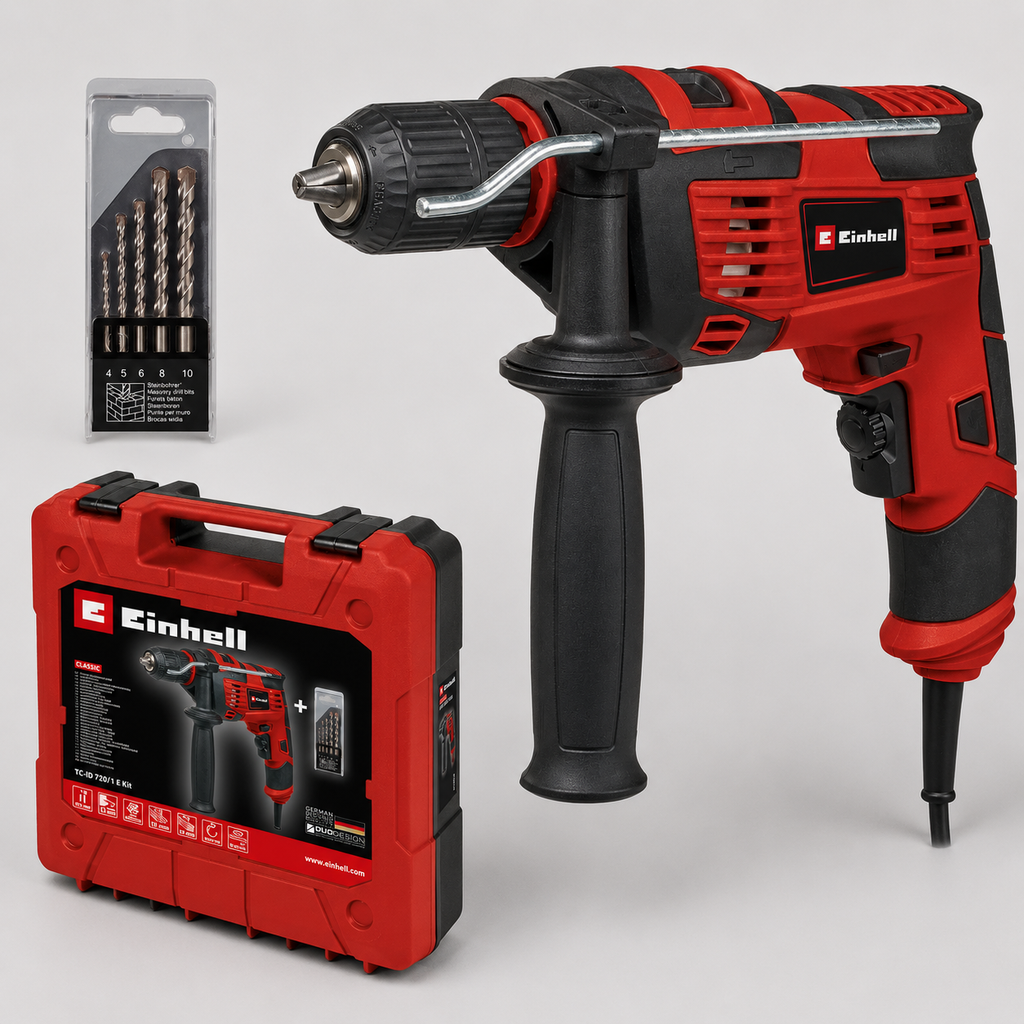 Trapano a Percussione 720 W EINHELL TC-ID 720/1 E KIT