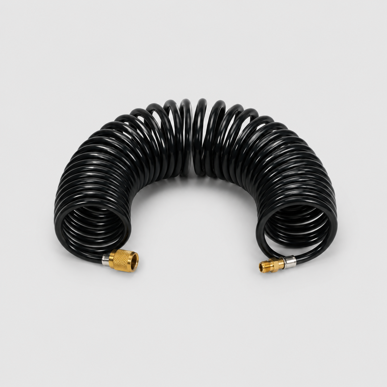 Tubo Spiralato 10 m con Attacchi Rapidi