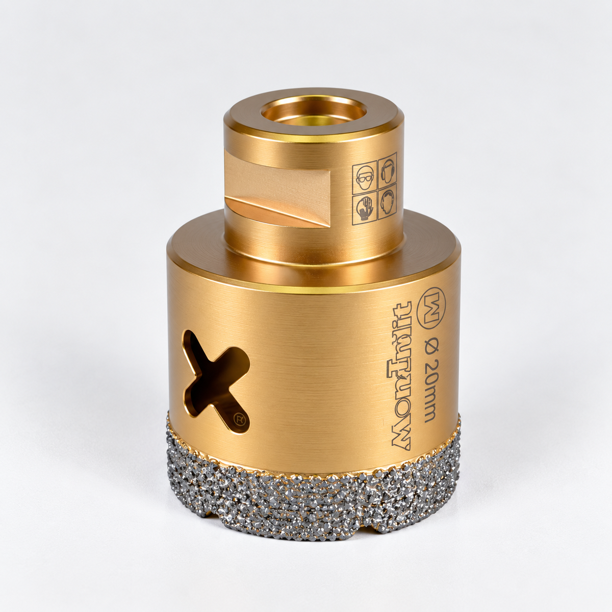 Fresa Diamantata Montolit Mondrillo Gold Titanium X-Generation FS-TI Ø 50 mm M14