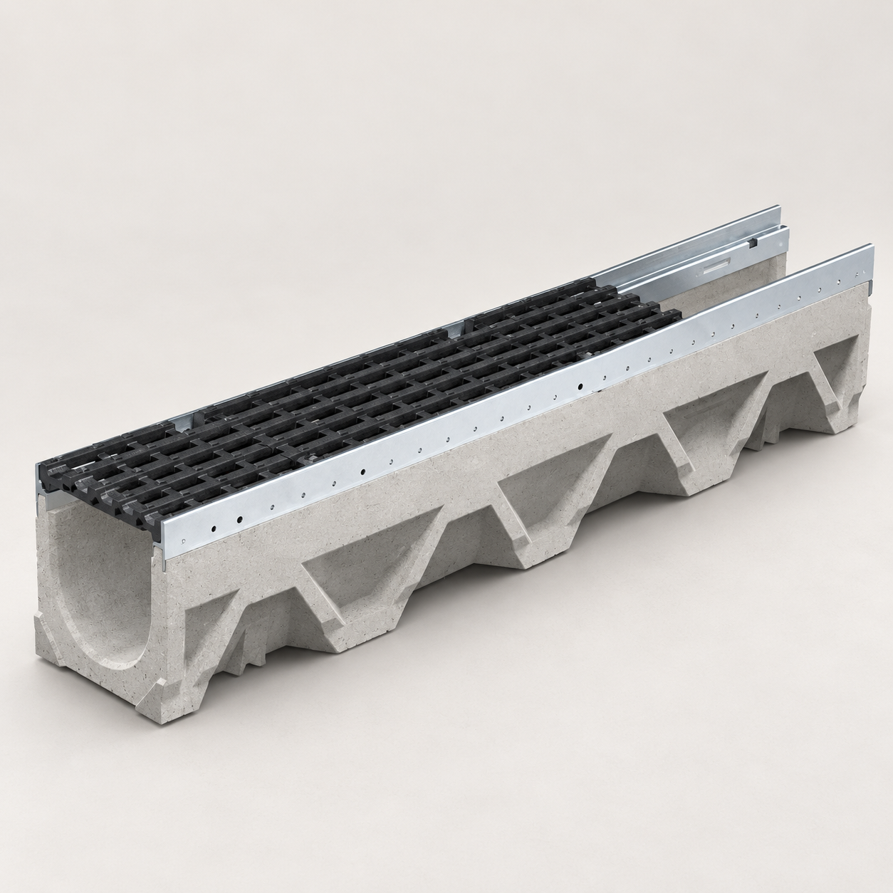 Canale di Drenaggio con Griglie in Ghisa Antitacco C250 – 1000 mm BG-FILCOTEN Tec 150 H190 – (RITIRO IN NEGOZIO)