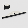 Rastrello boiacca 60cm con gomma mousse intercambiabile