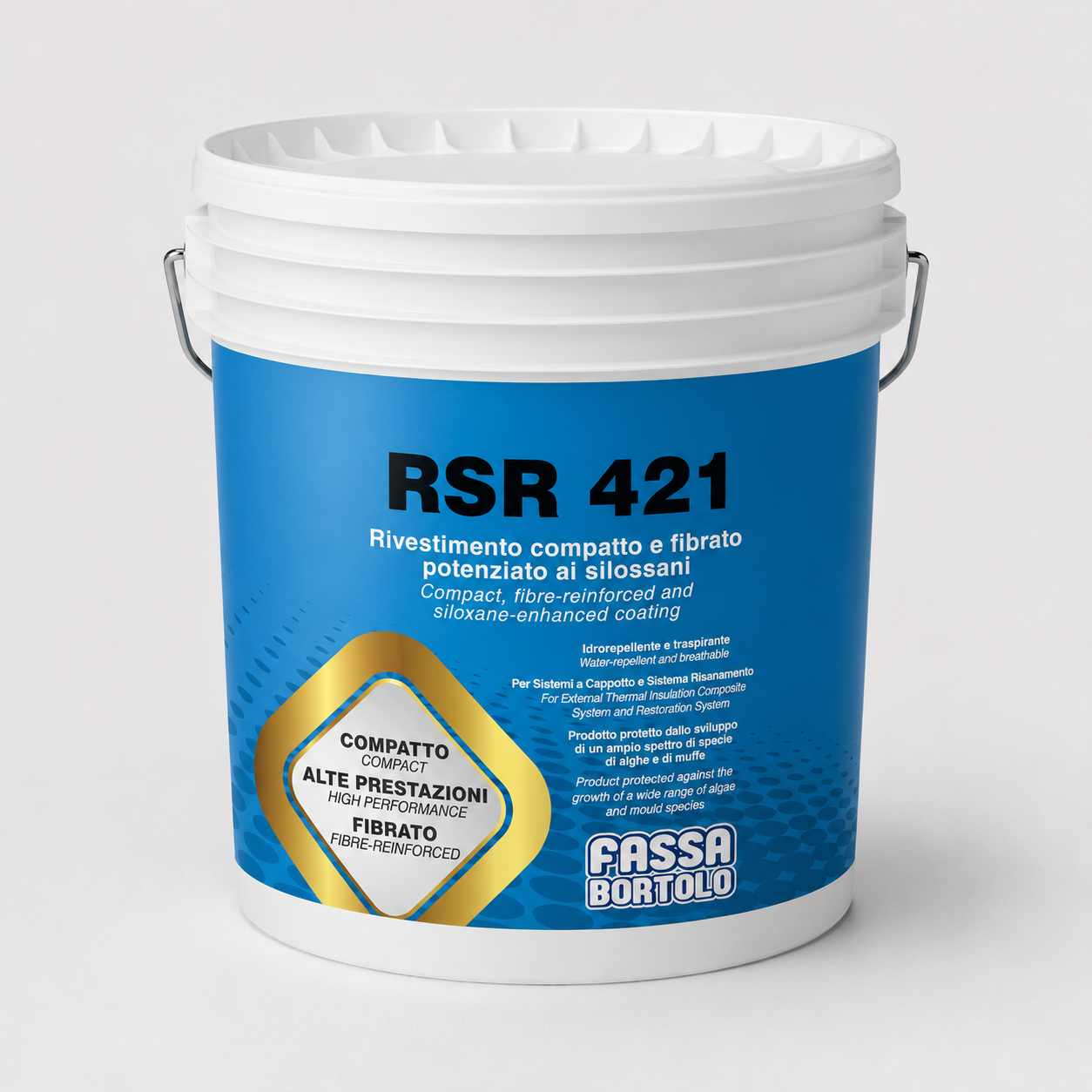 Rivestimento Acrilico Fibrato per cappotto RSR 421 1,0mm 25Kg